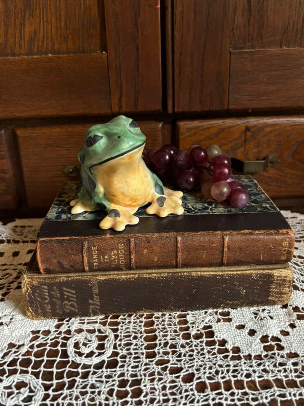 Limited Edition Italian Ceramic Frog Figurine | Signed Studio Pottery 25/100 | H - Picture 6 of 6